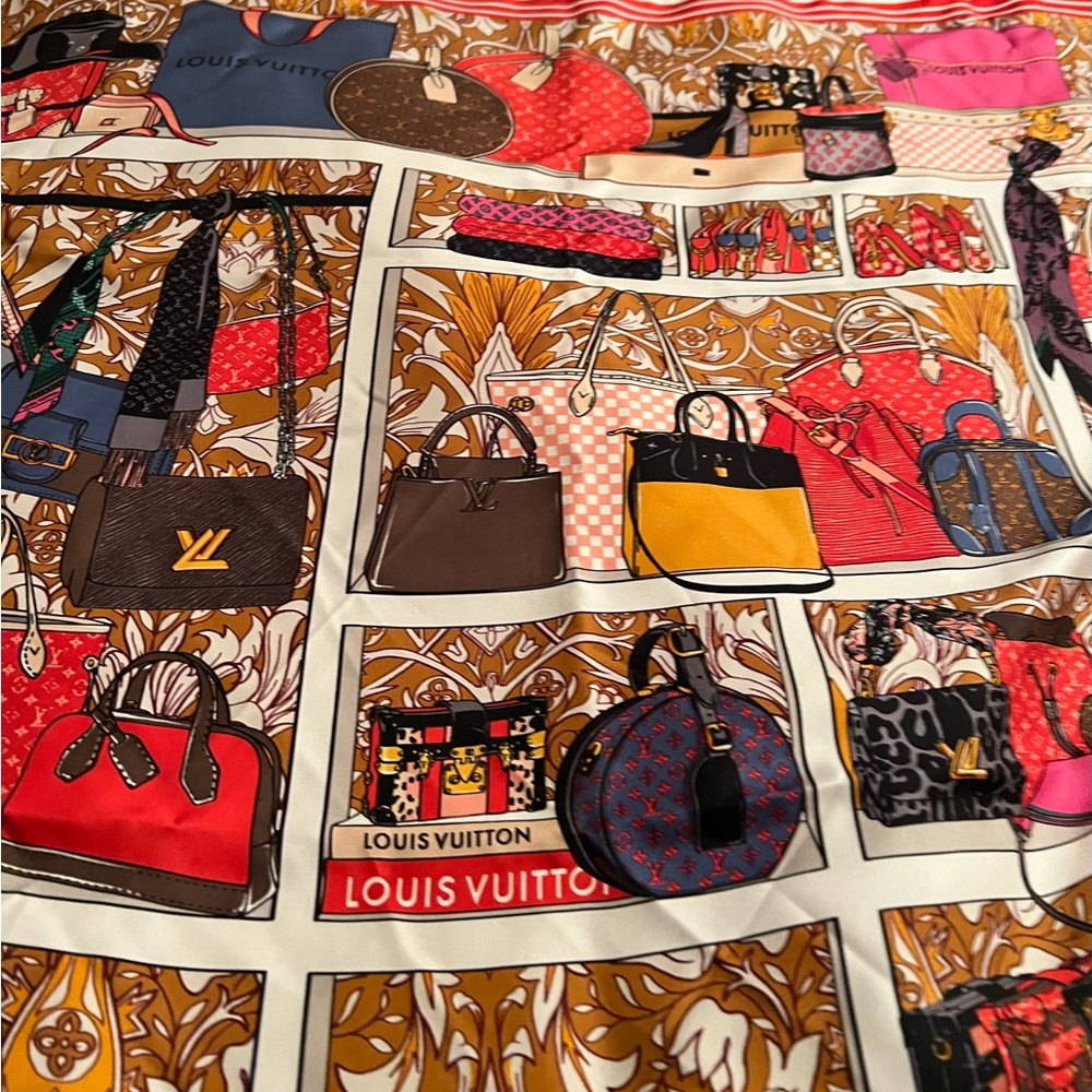 Louis Vuitton Multicolor Scarf - Picture 8 of 12